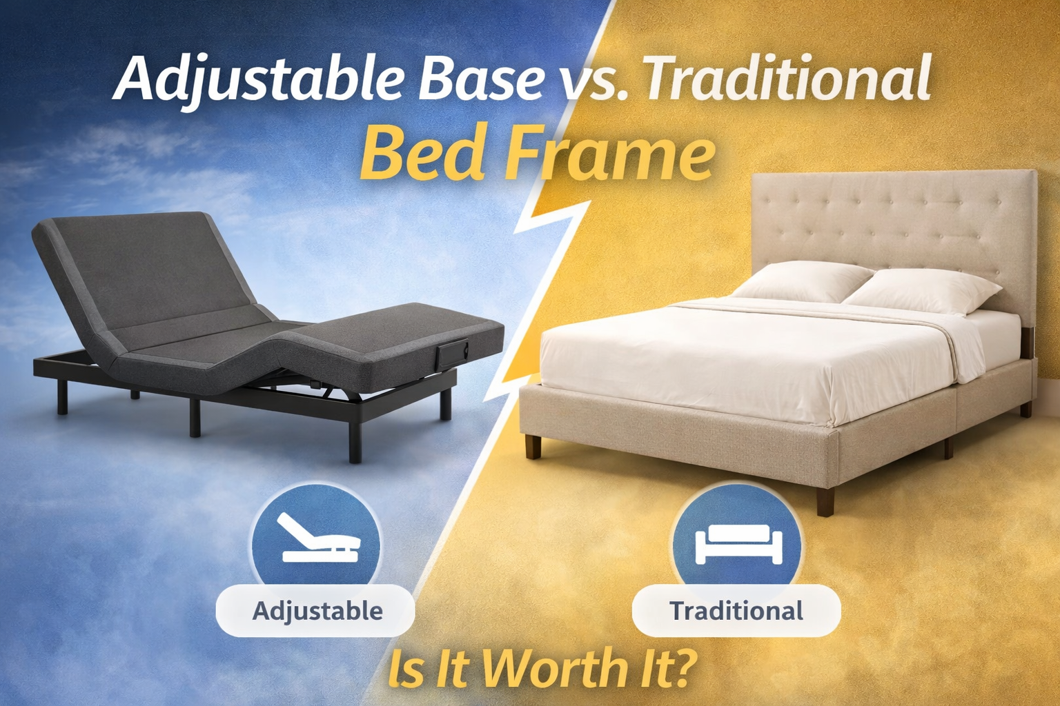 Adjustable Bed vs Traditional Bed Frame