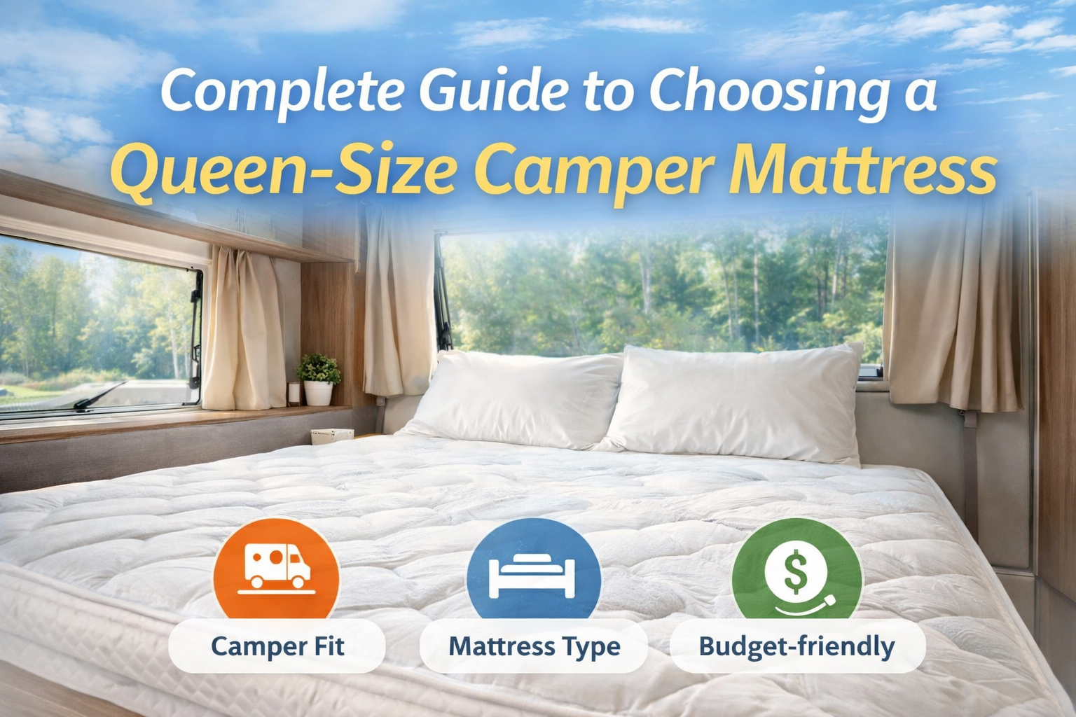 Complete Guide to Choosing a Queen Size Camper Mattress