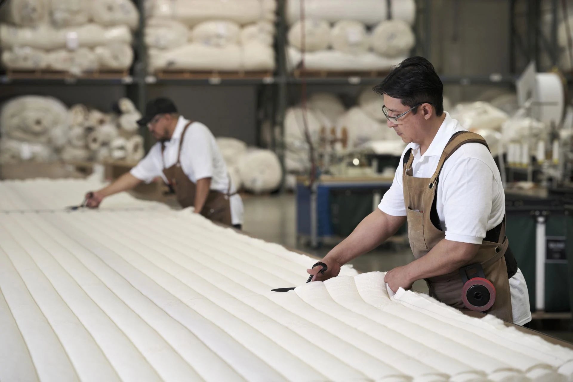manufacturing a mattress