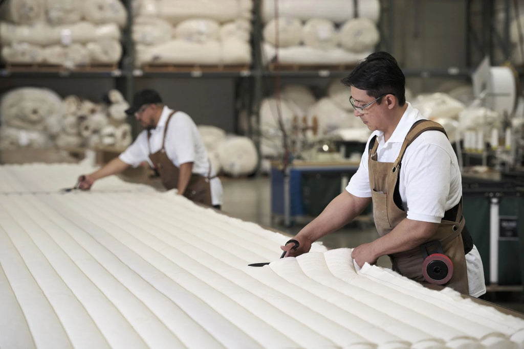 manufacturing a mattress