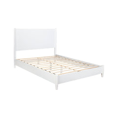 Flynn Platform Bed, White - PlushBeds