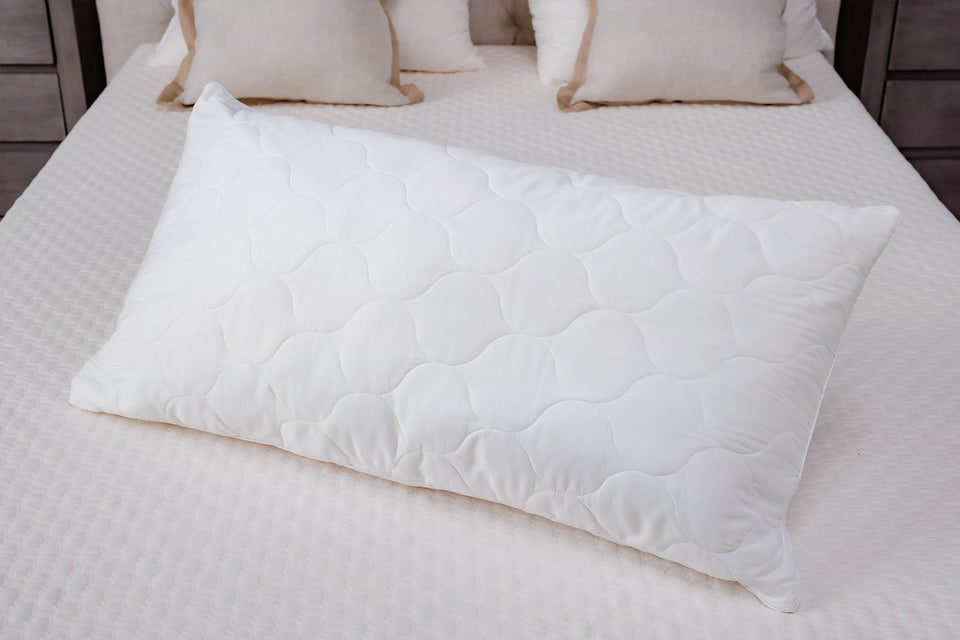 Adjustable Natural Wool Pillow - PlushBeds