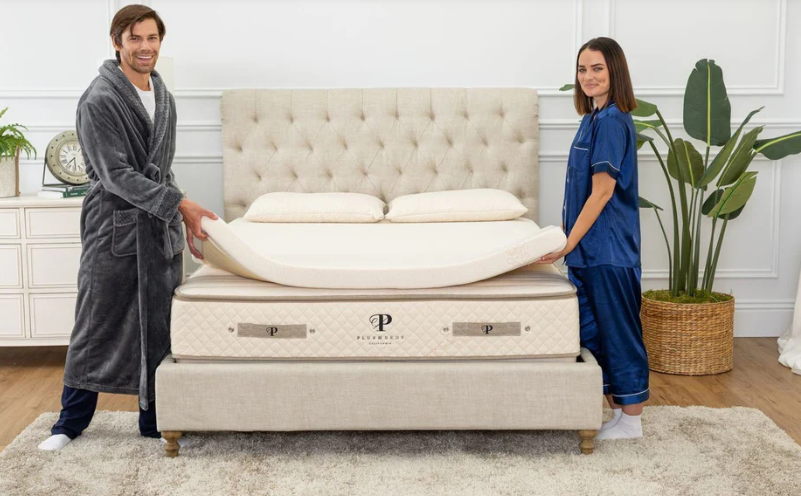 organic latex topper