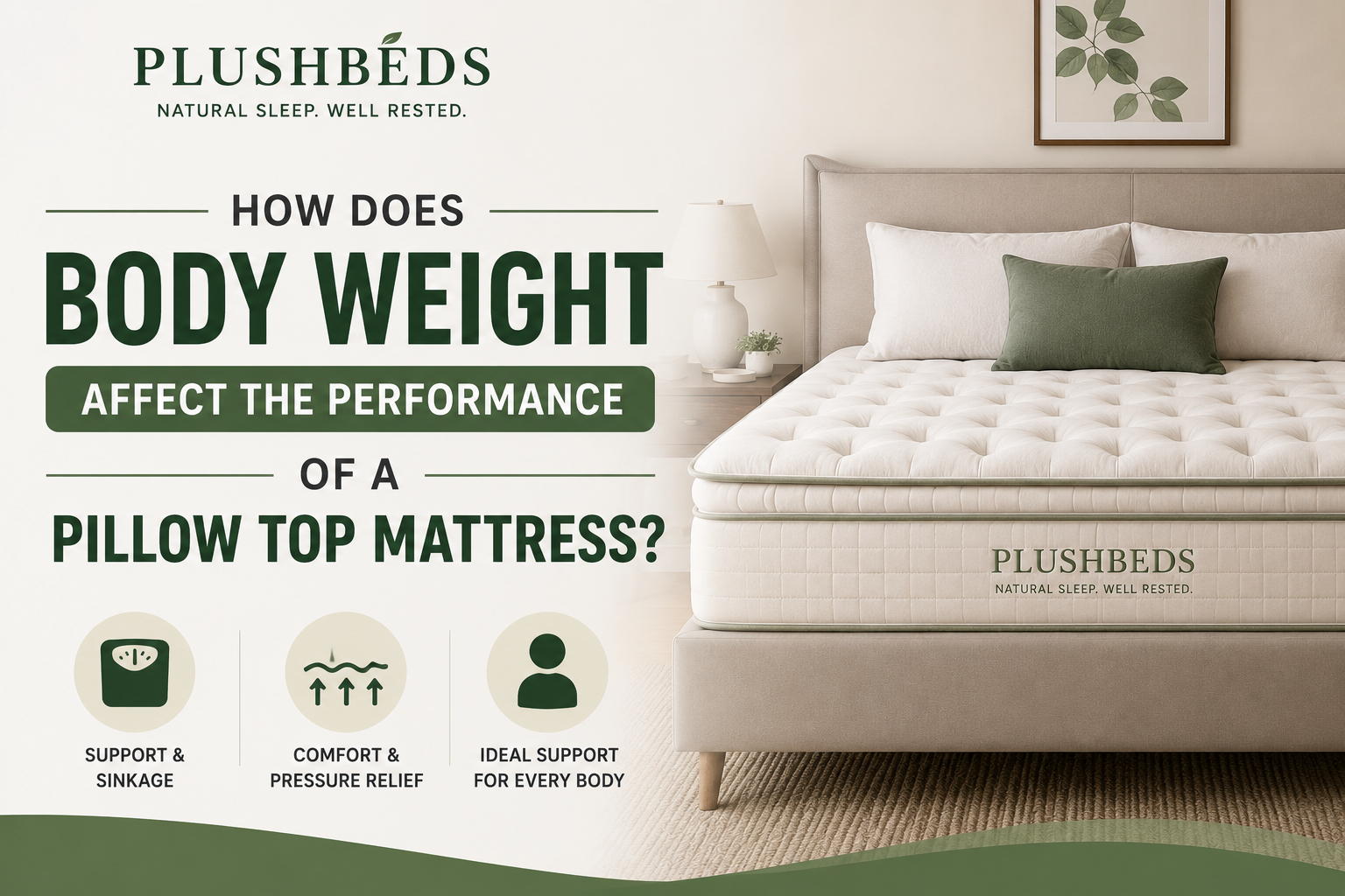 Body Weight and a Pillow Top Mattress
