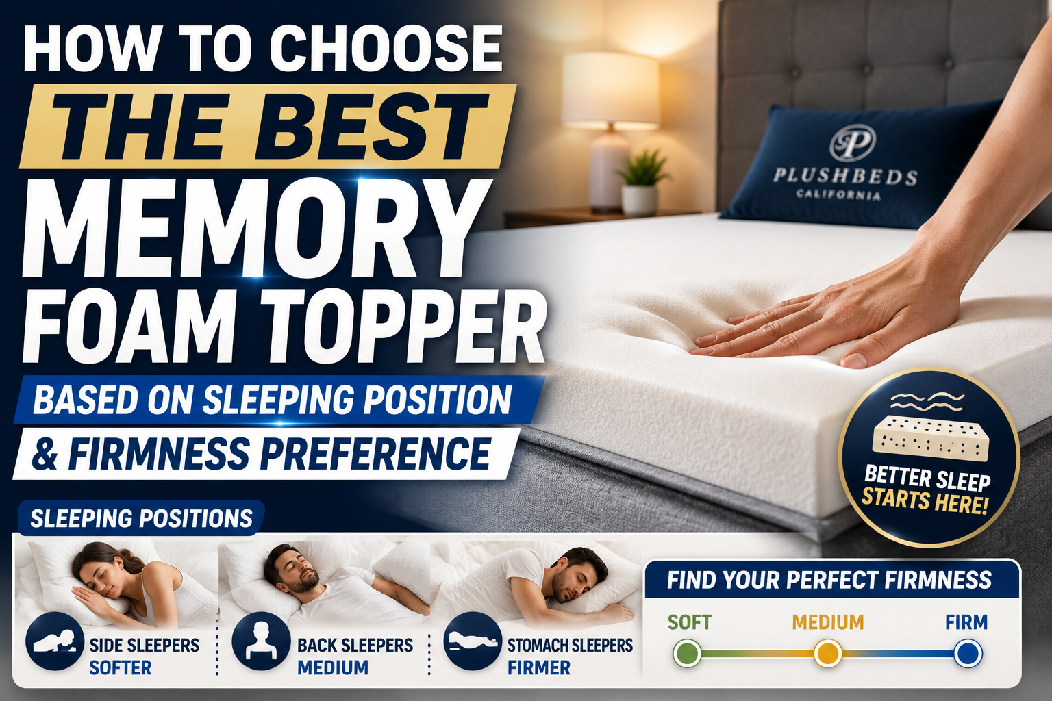 How to Choose the Best Memory Foam Topper