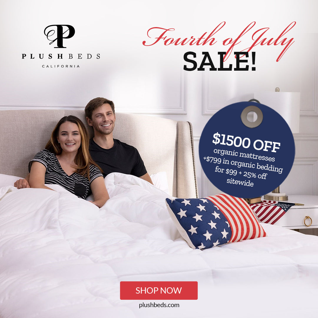PlushBeds Fourth of July Mattress Sale
