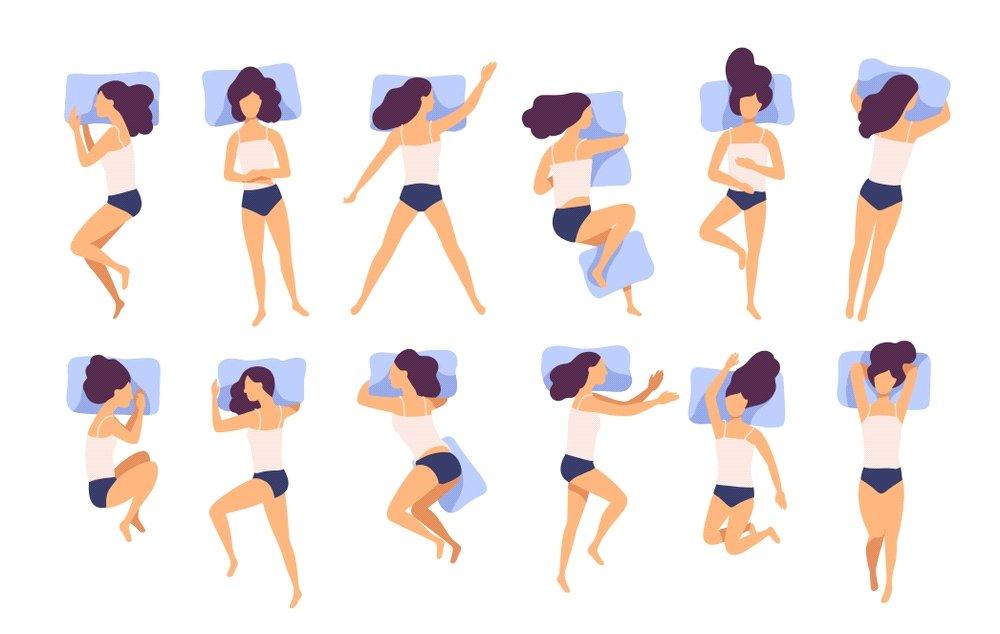 The Best and Worst Sleep Positions for Your Health - PlushBeds