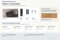 PB Premier Adjustable Bed