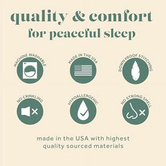 ComfyDown RoyalRest Comforter - Made in USA, 750+ Fill Power Luxury White Down, All - Season, Machine Washable - PlushBeds