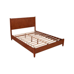 Flynn Platform Bed, Acorn - PlushBeds