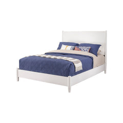 Flynn Platform Bed, White - PlushBeds