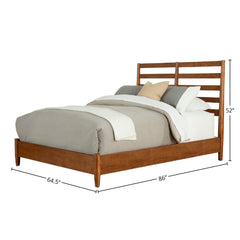 Flynn Retro Bed, Acorn - PlushBeds