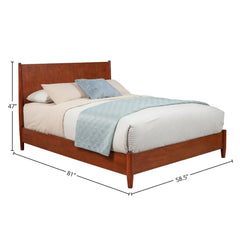 Madelyn Panel Bed - PlushBeds