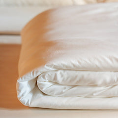 Mulberry Silk - filled Duvet Insert with Luxe Cotton Shell - PlushBeds