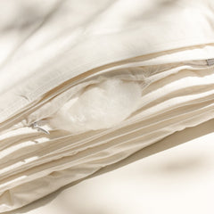 Mulberry Silk - filled Duvet Insert with Organic Cotton Shell - PlushBeds