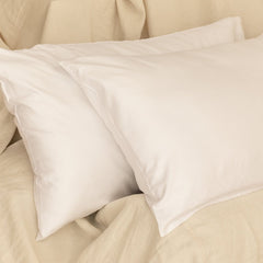Organic Bamboo Sateen Pillowcase Set - PlushBeds