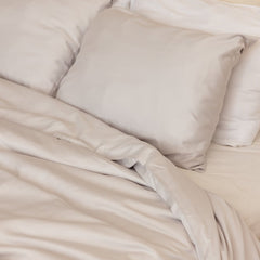 Organic Bamboo Sateen Pillowcase Set - PlushBeds
