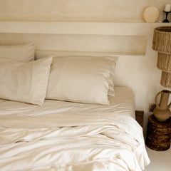 Organic Bamboo Sateen Pillowcase Set - PlushBeds
