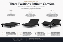 PB Essential Adjustable Bed - PlushBeds
