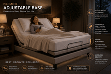PB Premier Adjustable Bed - PlushBeds
