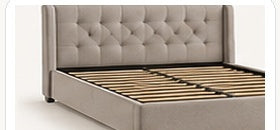 Upholstered bed