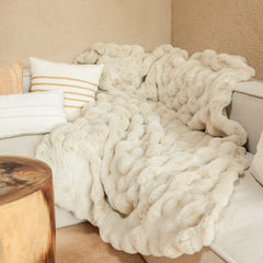 Plushie Faux Fur Blanket - PlushBeds