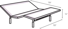 Reverie Platinum™ Adjustable Base - PlushBeds