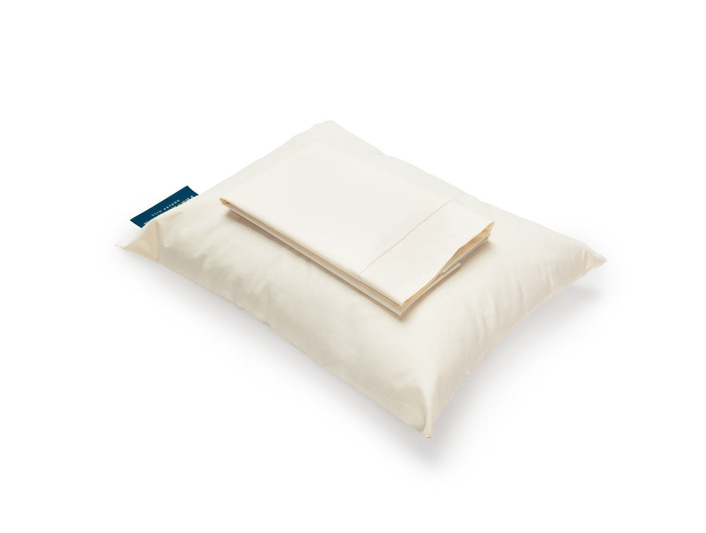 Wool Travel Pillow and Pillowcase