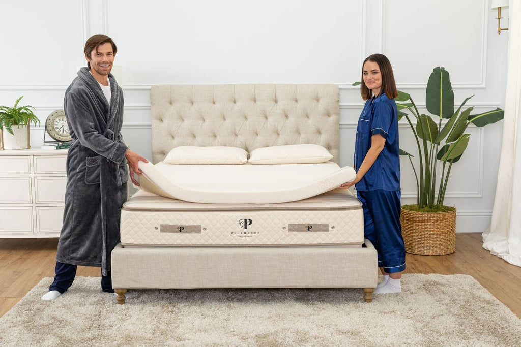 Latex Mattress Topper 100 Natural PlushBeds