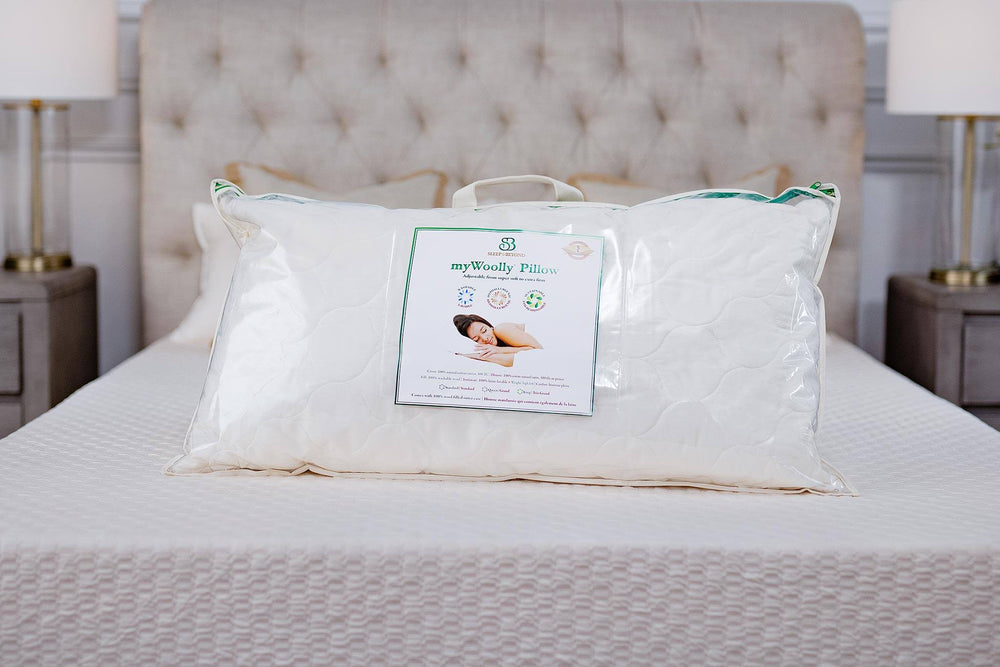 Adjustable Wool Pillow PlushBeds