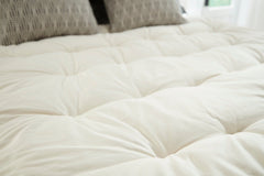 Natural Wool Mattress Topper - PlushBeds