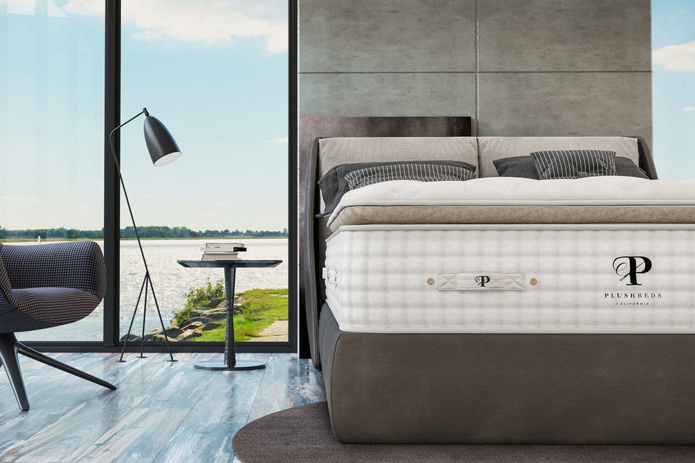 Organic Mattress The Organic Bliss Pillowtop PlushBeds