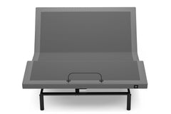 Rize Silver Adjustable Bed - PlushBeds