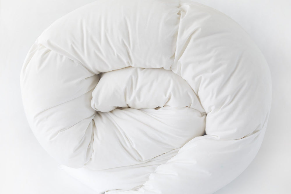 White Goose Down Comforter Luxurious Loft And Lightness