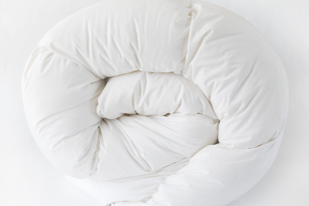 White Goose Down Comforter Luxurious Loft And Lightness