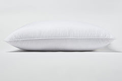 Sateen White Goose Pillow - PlushBeds