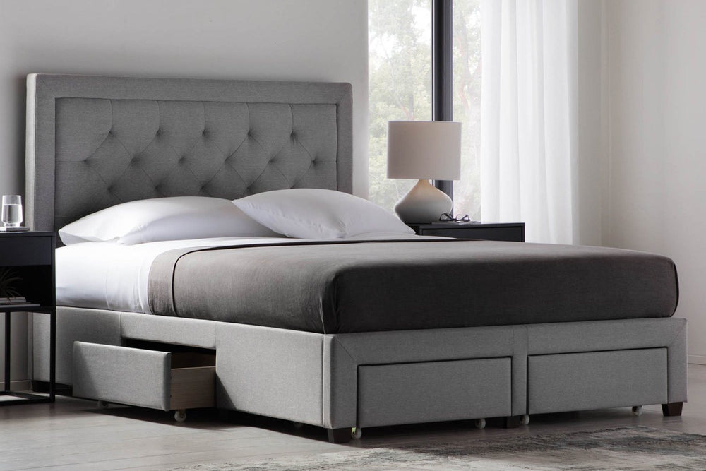 Watson Platform Bed Base Stylish with Great Storage Space